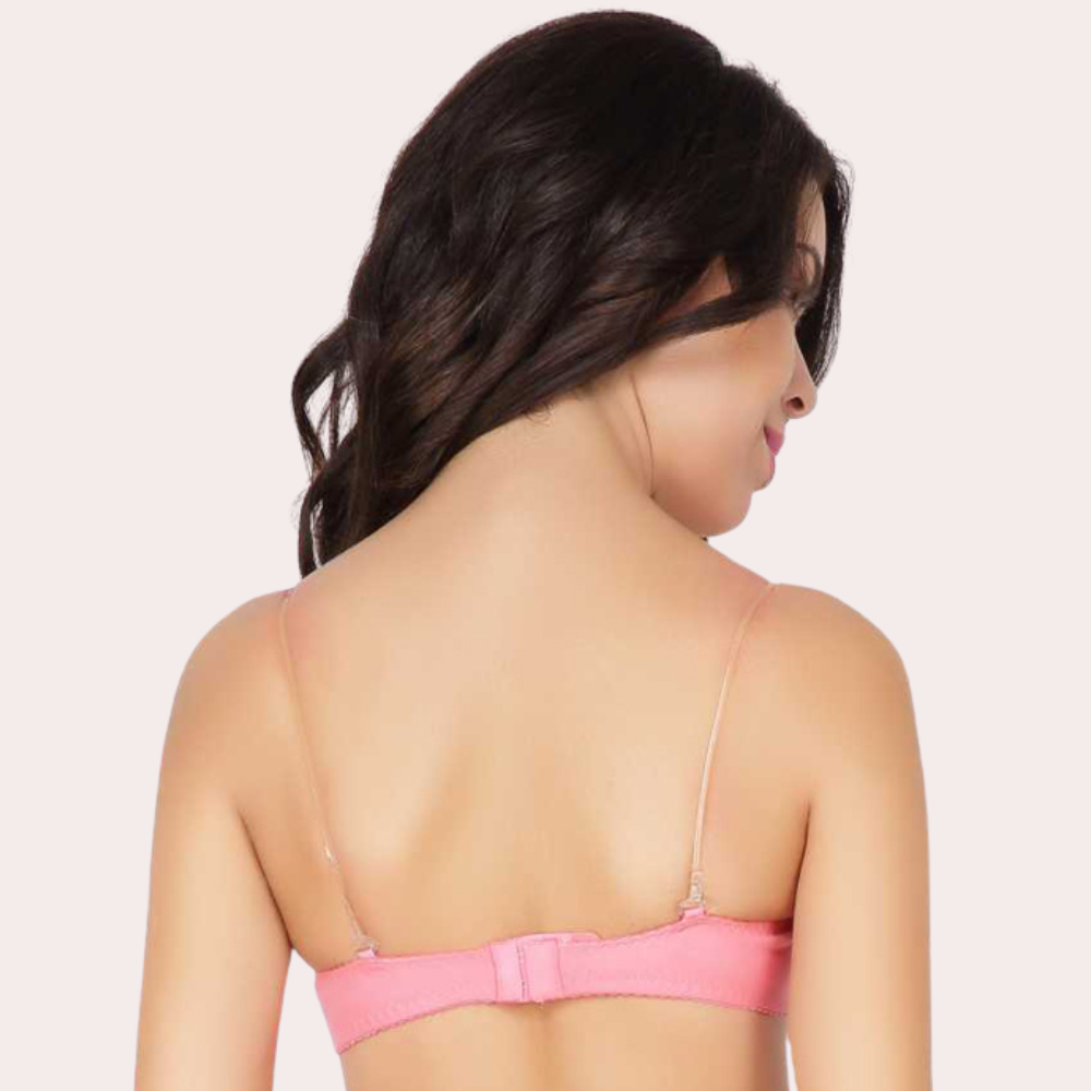 BreezeBare Duo β 2-Pack Summer Cotton Bra with Invisible Straps
