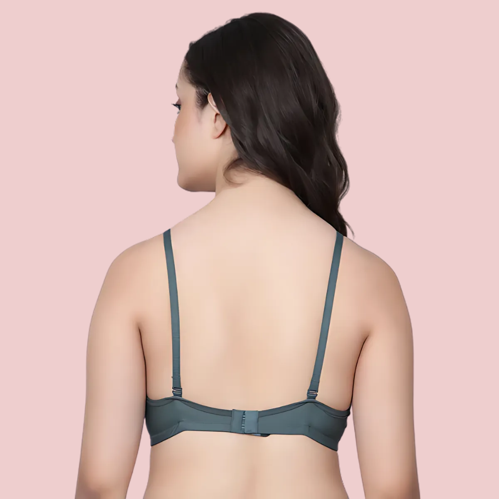Bliss Wear Non-Wired Padded Bra Essentials β 6 Pack