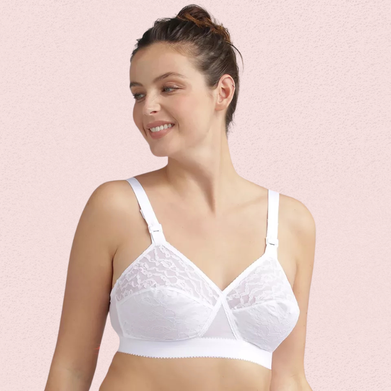 Non-Padded Non-Wired Cotton Bra β Pack of 2