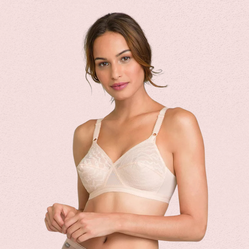 Non-Padded Non-Wired Cotton Bra β Pack of 2