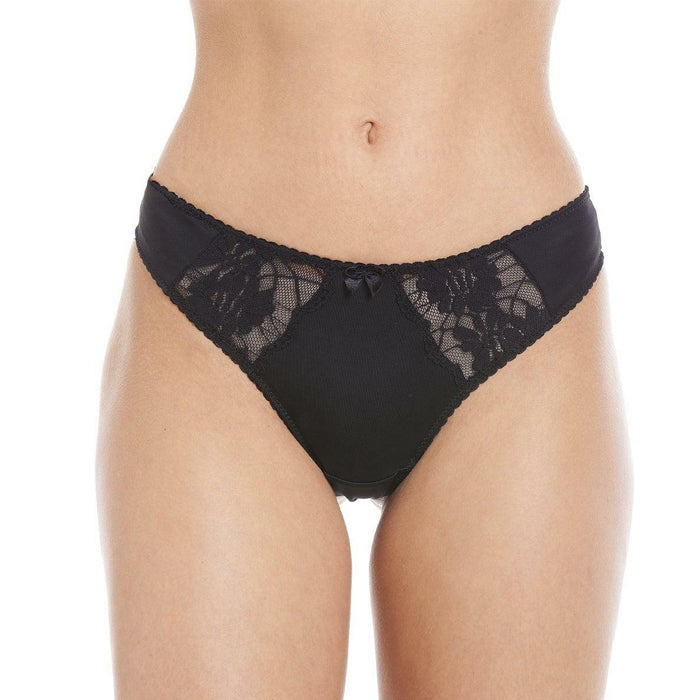 3 Pack Lace Mesh Thong Panties