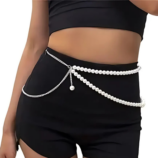 Pearl Radiance waist chain